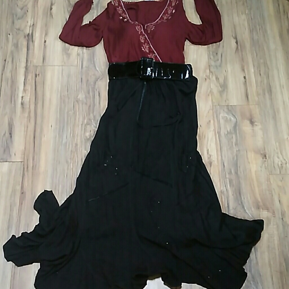 🎇SALE🎇 Chañna Rayon Full Length Skirt